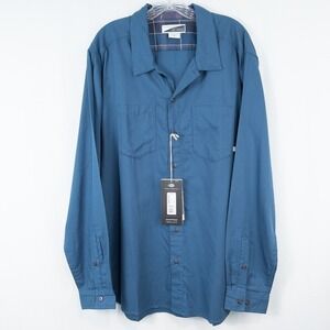 ExOfficio Bugsaway Talisman Long Sleeve Button Up Shirt Mens XL Outdoors Camping